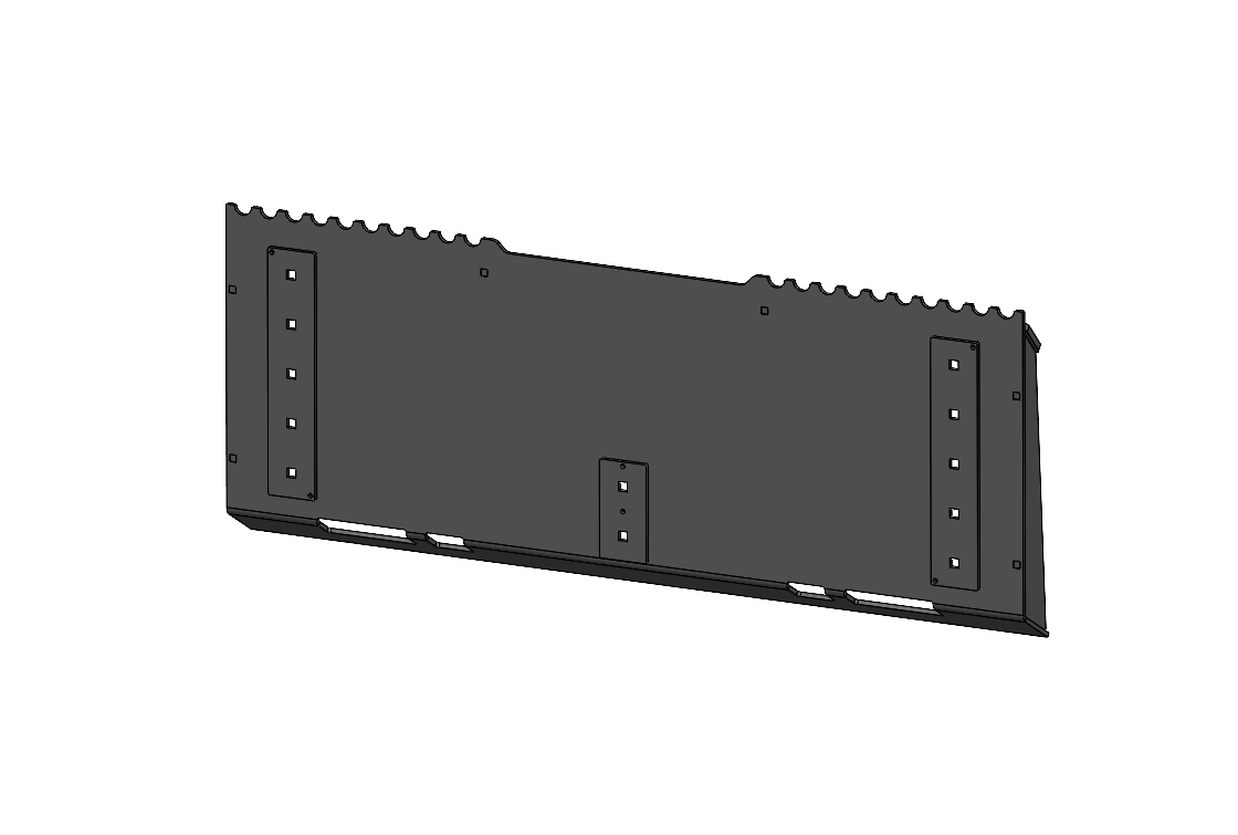 Full Size Rake Attachment Plate