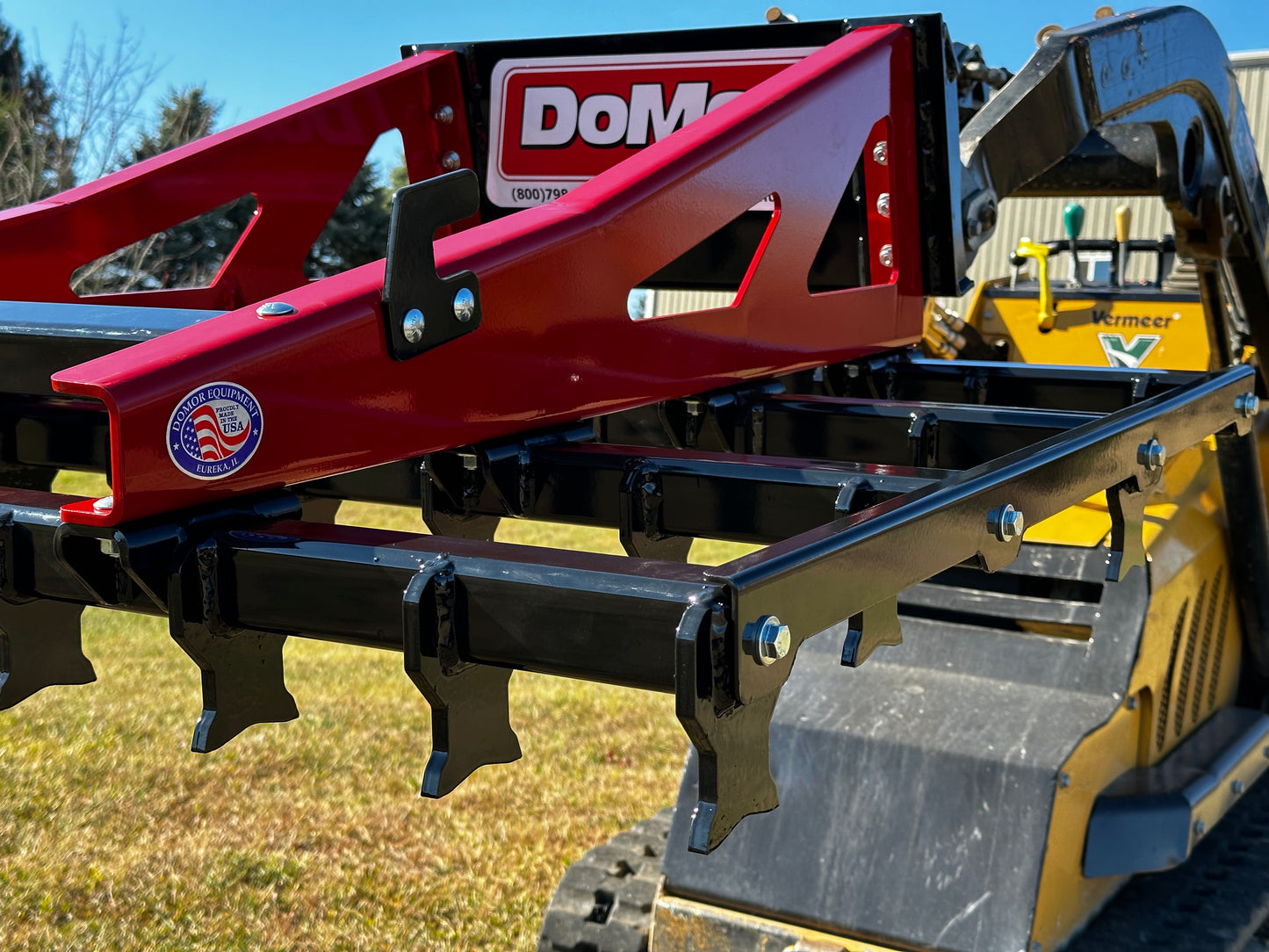 Mini Skid Steer Rake