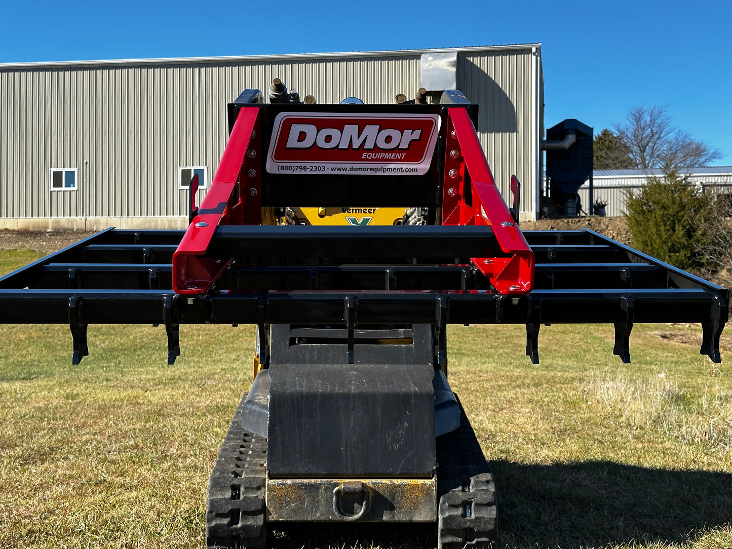 Mini Skid Steer Rake