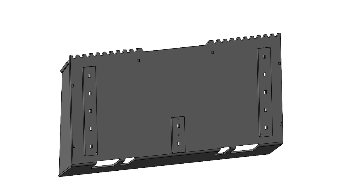 Full Size Rake Attachment Plate