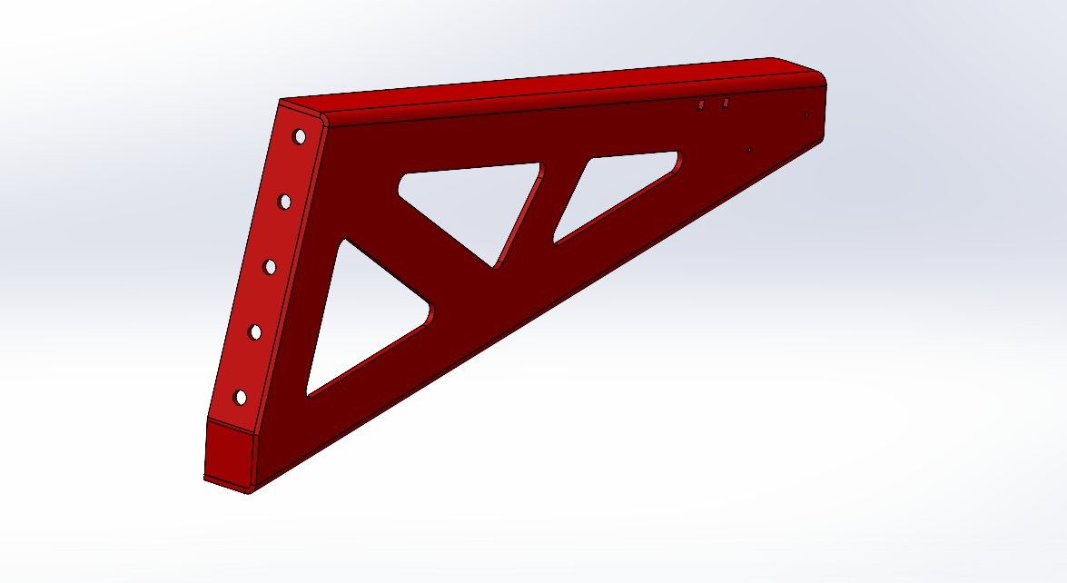 Full Size Rake Frame Rails