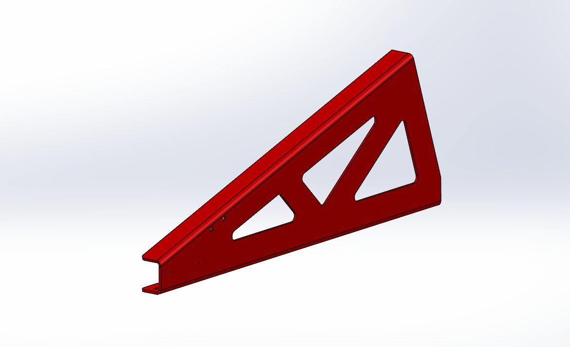 Full Size Rake Frame Rails