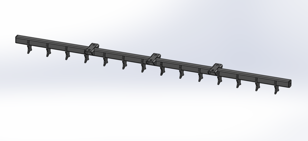 Full Size Rake Tooth Bars