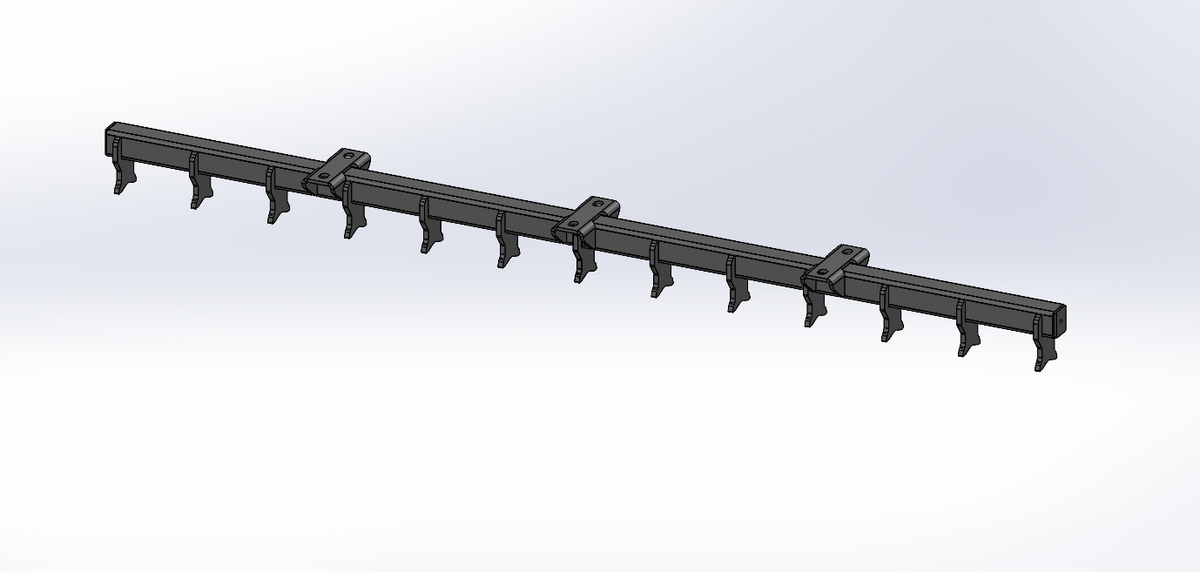 Full Size Rake Tooth Bars