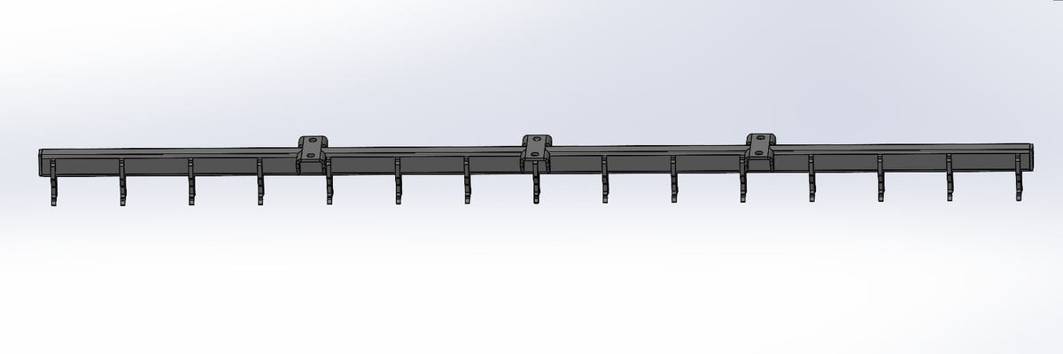 Full Size Rake Tooth Bars