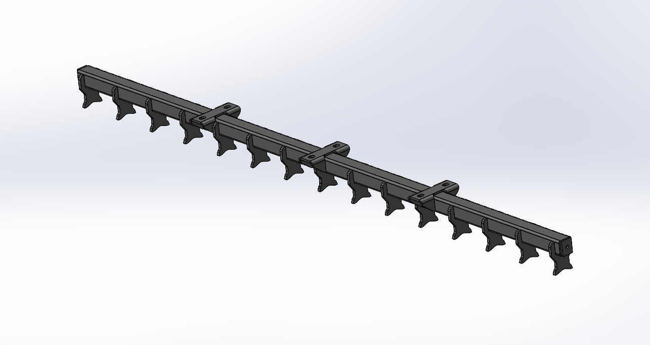 Full Size Rake Tooth Bars